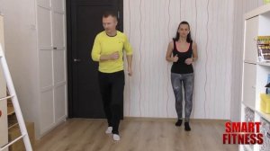 Тренировка ходьба дома один километр