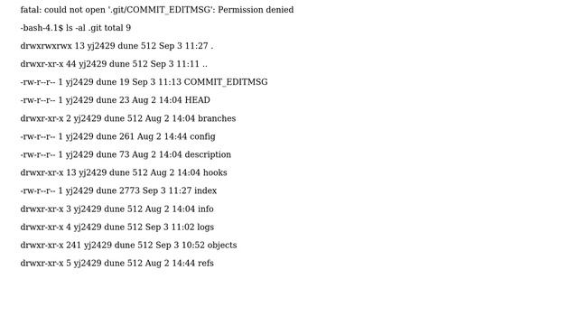 Unix & Linux: Git commit could not open '.git/COMMIT_EDITMSG': Permission denied смотреть онлайн