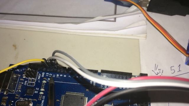 Arduino mega 2560 + servo sg90 + HC-SR04 (Ultrasonic) Radar System смотреть онлайн