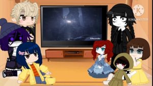 Fandoms react to... || Murder drones || credits in desc.