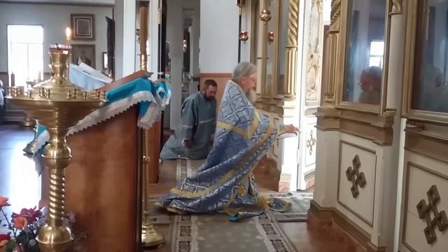 Молитва Божьей матери "Живоносный источник" (21.09.2020) смотреть онлайн