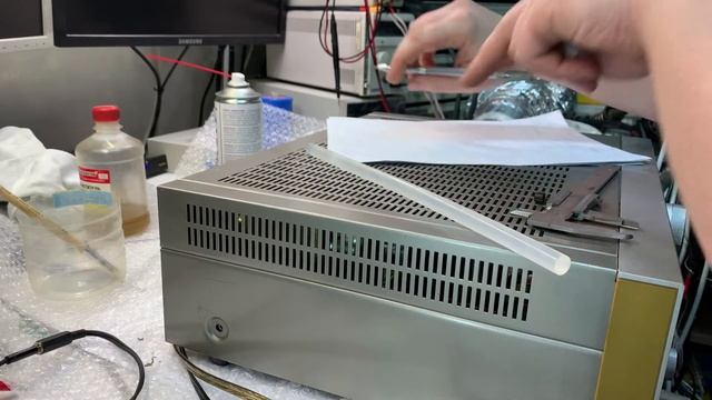Ремонт / профилактика Onkio 817 GTR/ Audio Amplifier Repair!