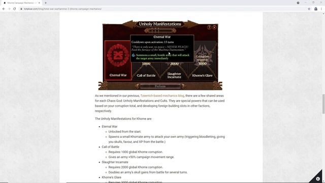 Total War: Warhammer 3! Khorne Campaign Mechanics Revealed! смотреть онлайн