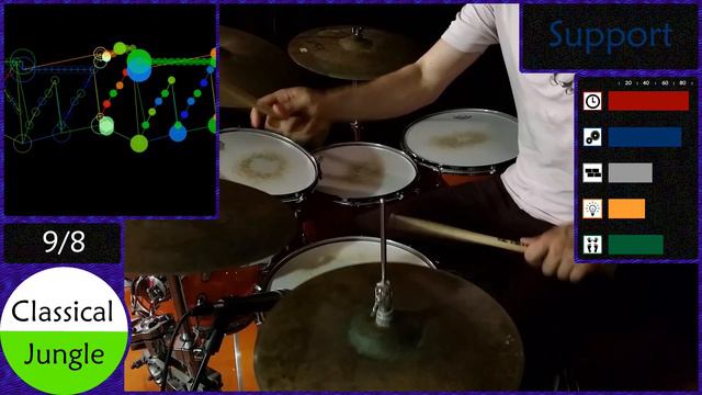 Clair de Lune - Debussy - Orchestra and Drums Cover (Modern Revisitation) смотреть онлайн