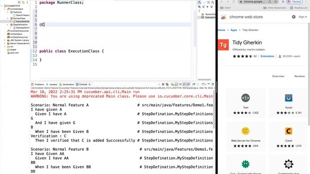 Selenium : Cucumber Setup Basics смотреть онлайн