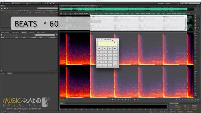 How to Find the BPM of a Song in Adobe Audition смотреть онлайн