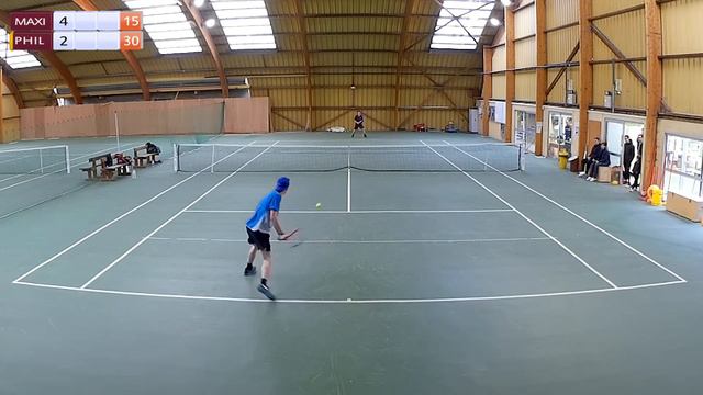 Maxime (0) vs Philippe (3/6) - Open Senior ASMC - Finale Hommes - Match - 04/05/2019 смотреть онлайн