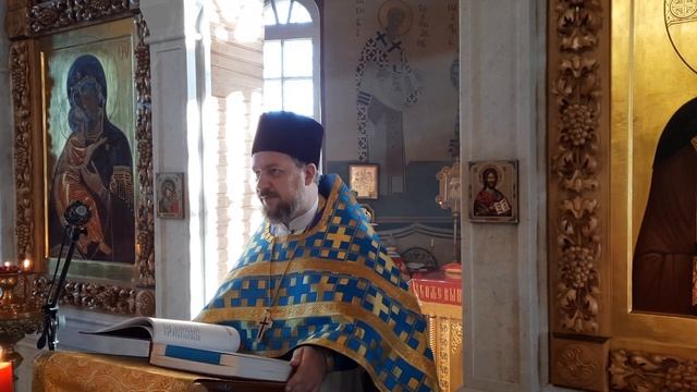Проповедь на праздничной Литургии 4.11.2023г.