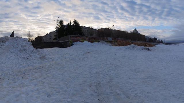 Прогулка по Архангельску. Логинова. Набережная Северной Двины. 84 снеговика. Троицкий. 26.02.2024 смотреть онлайн