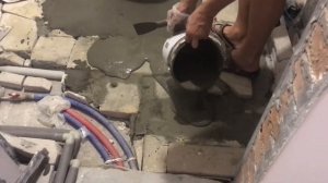 Как уложить теплый пол электрический (в стяжку)