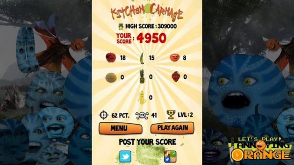 Annoying Orange - KITCHEN CARNAGE w/ Marshmallow