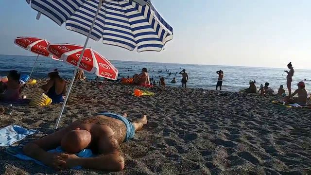Deniz keyfi ,Mahmutlar Alanya/Море пляж Махмутлар ,Аланья смотреть онлайн