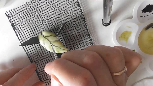 DIY Кулон Листочек. Роспись по эмали. Свободная техника ??? смотреть онлайн