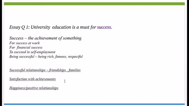 Слово "success" в темах эссе из ЕГЭ по английскому языку. Пишем эссе из вариантов ЕГЭ по английском смотреть онлайн