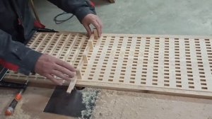 Деревянная декоративная решётка в восточном стиле. Часть 1.