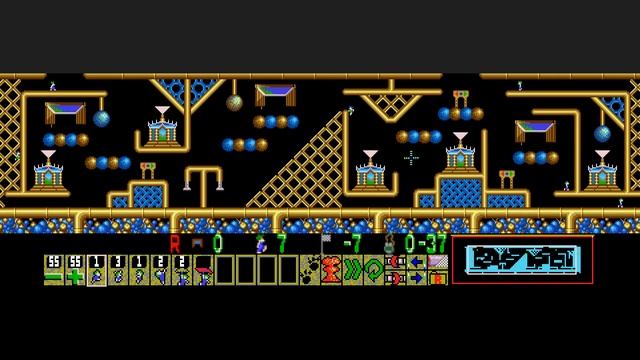 Long Live Lemmings! [Tricky 01]: Spoilt for Choice смотреть онлайн