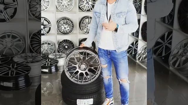 Кованые диски Slik-734 Графит 4х100 R17 смотреть онлайн