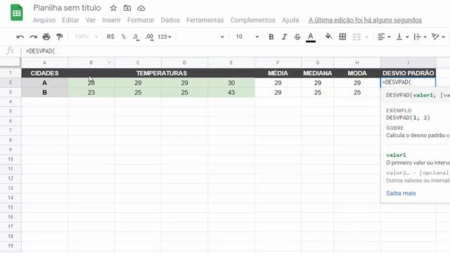 Google Planilhas Avançado - #87 Formulas Estatísticas смотреть онлайн