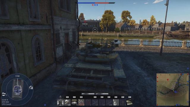 War Thunder T 72 AV Turms Arcade Gameplay смотреть онлайн