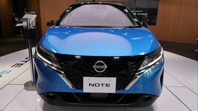 NEW 2021 NISSAN NOTE e-POWER Blue - 2021 New Nissan Note X - 日産新型ノート e-POWER 2021年モデル ビビッドブルー смотреть онлайн