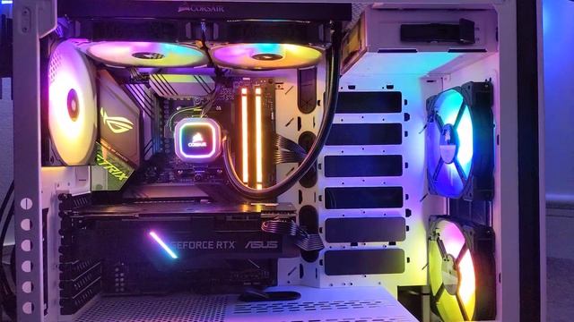 Lockdown modifications to my PC Gaming Rig.... Corsair Carbide 678c Case, HX1000i PSU and MORE RGB смотреть онлайн