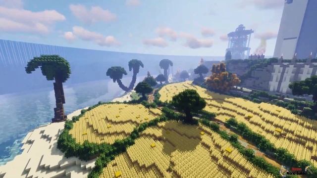 Minecraft Notre Dame and Medieval City [Download Map v1.14.4] смотреть онлайн