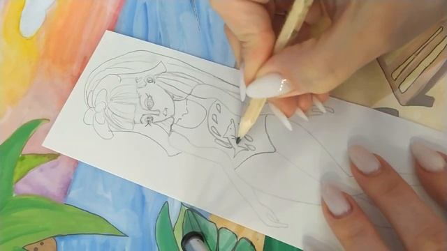 ? РИСУЕМ КУКОЛКУ ? ЯРКУЮ? КРАСИВУЮ ? 1 ЧАСТЬ #бумажныекуклы #какнарисовать #бумажныймир смотреть онлайн