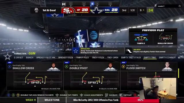 Crazywarhero vs Jam - simulcast 4th down inches play смотреть онлайн