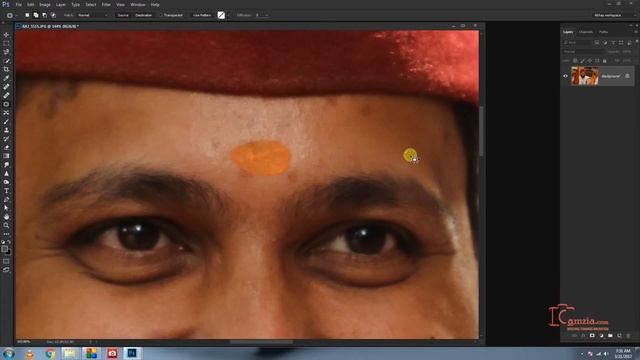 How to use Patch tool in photoshop cc in Hindi смотреть онлайн