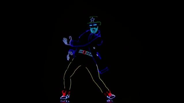 Крутой световой танец. смотреть онлайн