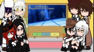 Реакция BSD на ТТ. / Реакция персонажей "Великий из бродячих псов" на Тик Ток.