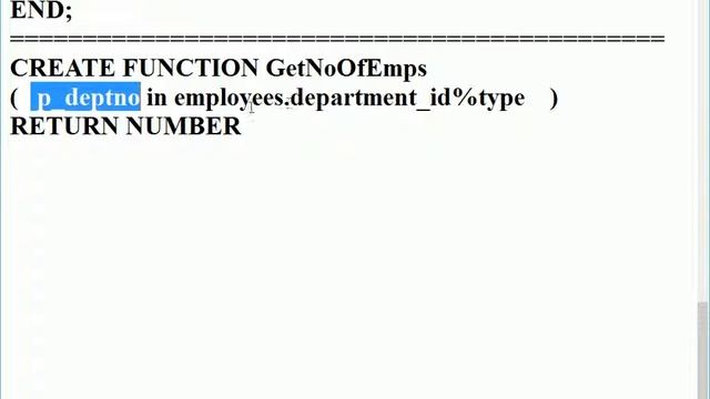 3 PLSQL Procedures and FUNCTIONS with Parameters смотреть онлайн