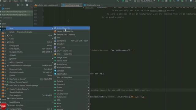 Populate Json Data on ListView | Json Parsing in Android смотреть онлайн