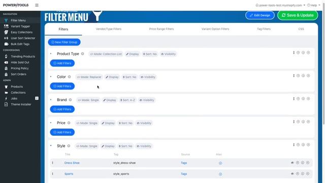 Filter Menu - Modes and Display Options смотреть онлайн