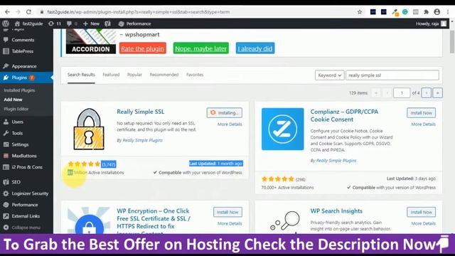 How to Redirect Http to Https in Wordpress Website | Really simple ssl смотреть онлайн
