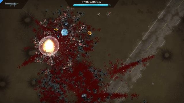 Crimsonland (2014): 2.10 Spideroids (GRIM difficulty) смотреть онлайн