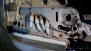 АУДИ 80 Б4 ЗАМЕНА СВЕЧЕЙ ЗАЖИГАНИЯ