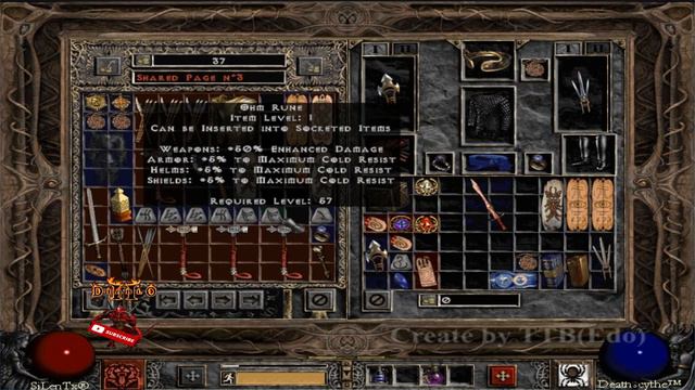 Cách ghép charm cam tăng damage Diablo 2 Fury Within, craft charm diablo 2 смотреть онлайн