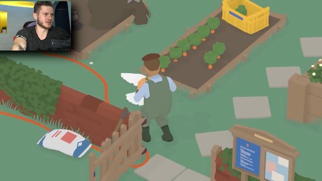 КАК ДОСТАТЬ ЧЕЛОВЕКА ЕСЛИ ТЫ ГУСЬ? \\ Untitled Goose Game смотреть онлайн