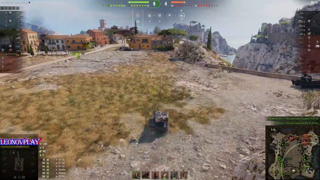 AMX 12t Как я агрессивно в Провинции играл смотреть онлайн
