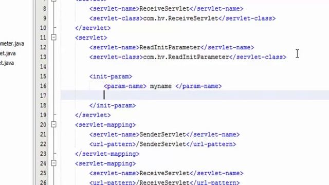 How to read initialisation parameter in Java Servlet using ServletConfig смотреть онлайн