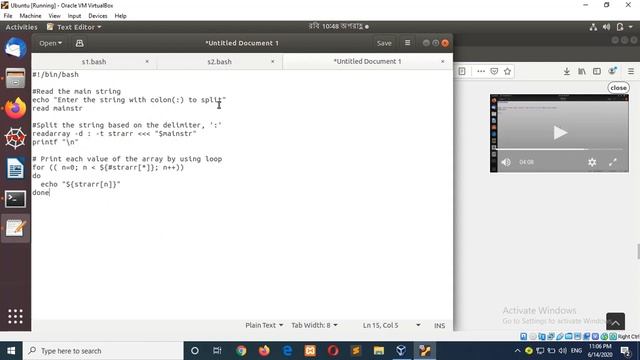 how to split string in bash смотреть онлайн
