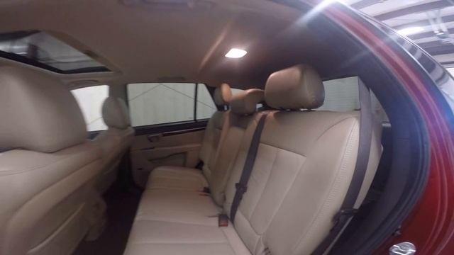 2011 Sonoran Red Hyundai Santa Fe Limited All Wheel Drive KJ2178A Motor Inn Auto Group смотреть онлайн