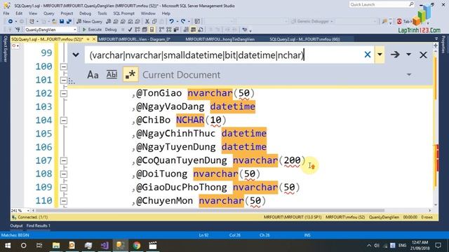 laptrinh123.com XỬ LÝ FORM PHỨC TẠP - 05 Replace sql server смотреть онлайн