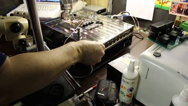 021 Запаиваем чип видеокарты GeForce GTX-570 на своё посадочное место. смотреть онлайн