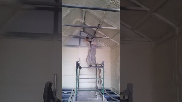 Утепление пенополиуретаном металлического контейнера смотреть онлайн