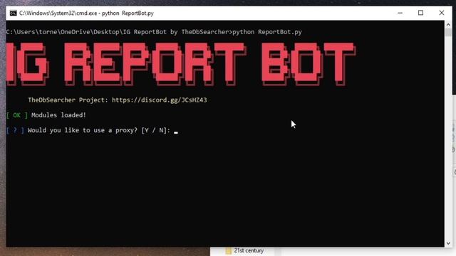 Python - Instagram Report Bot | Download + Source Code смотреть онлайн