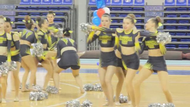 Соревнования С.К Сухарева команда Парадайс юниоры чир - фристайл - группа 14.04.2018 смотреть онлайн