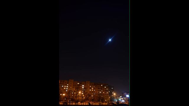 Kiev.Timelapse.Moonset/Таймлапс.Закат Луны 07.04.2014 г. Киев. смотреть онлайн