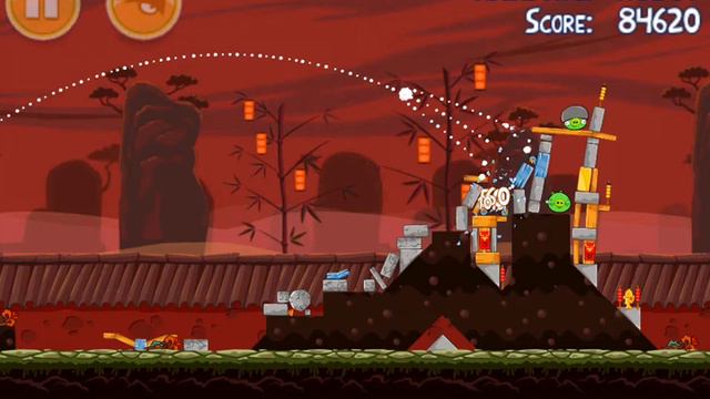 Angry Birds Seasons Year Of The Dragon 1-13 Walkthrough 3 Stars HD смотреть онлайн